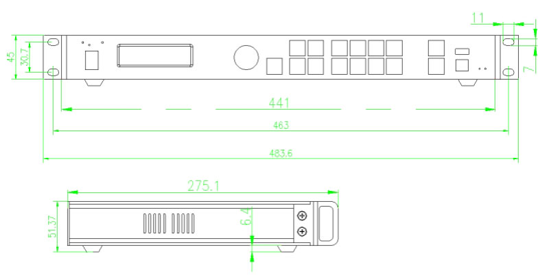 VX4 Dimensions