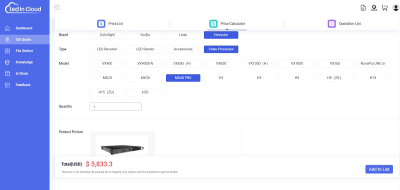 LedInCloud LED Screen Cloud Platform