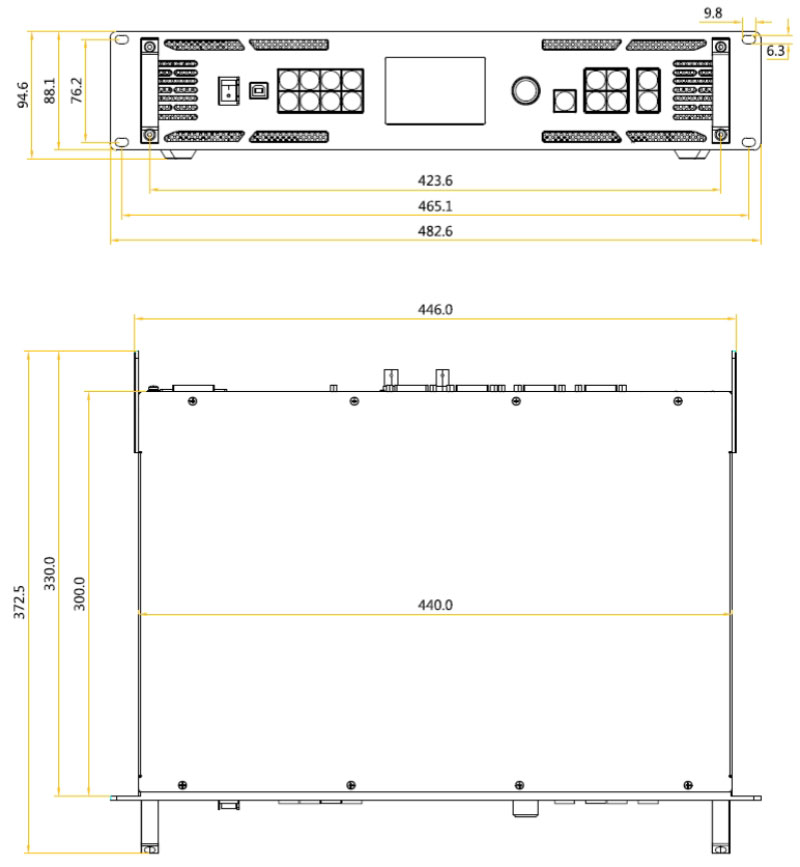 NovaStar VX16s Dimension