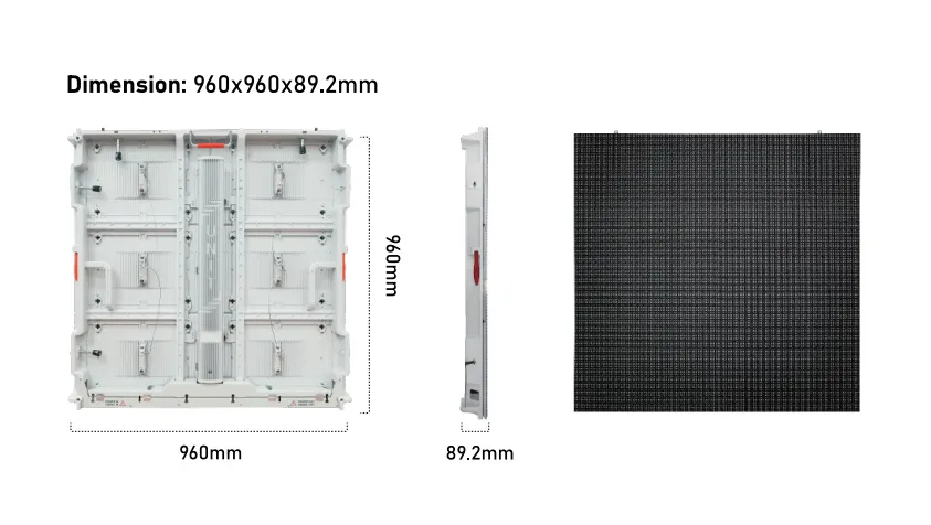 es960-cabinet size