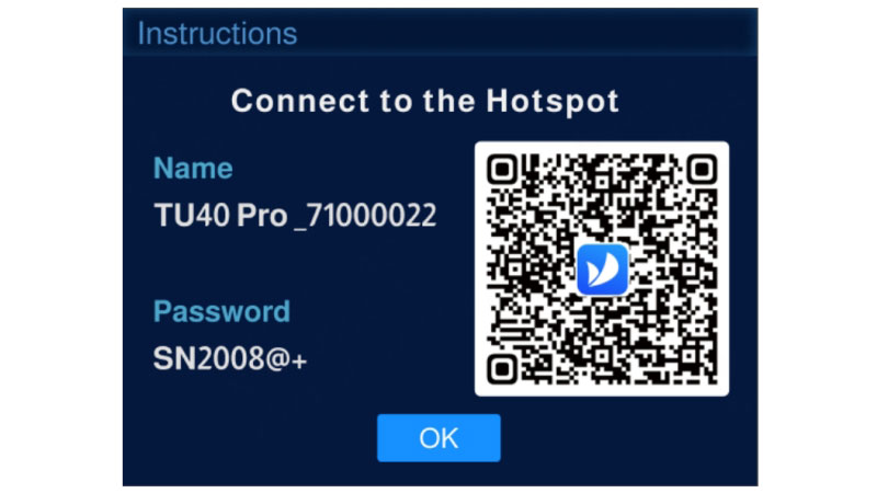 NovaStar TU40 Pro Hotspot Connection