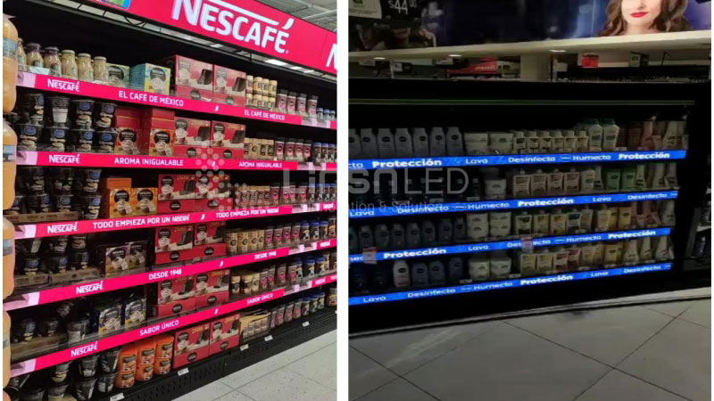 Shelf LED Display​ Application Cases