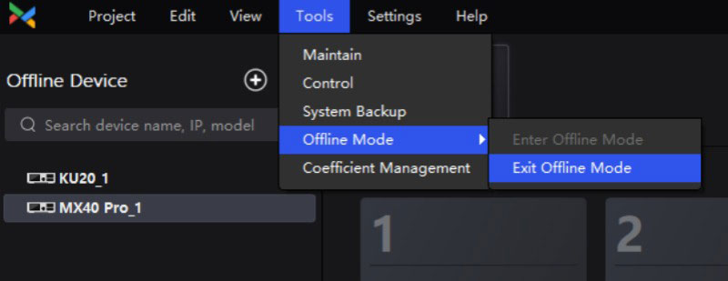 VMP Pre-configure in Offline Mode