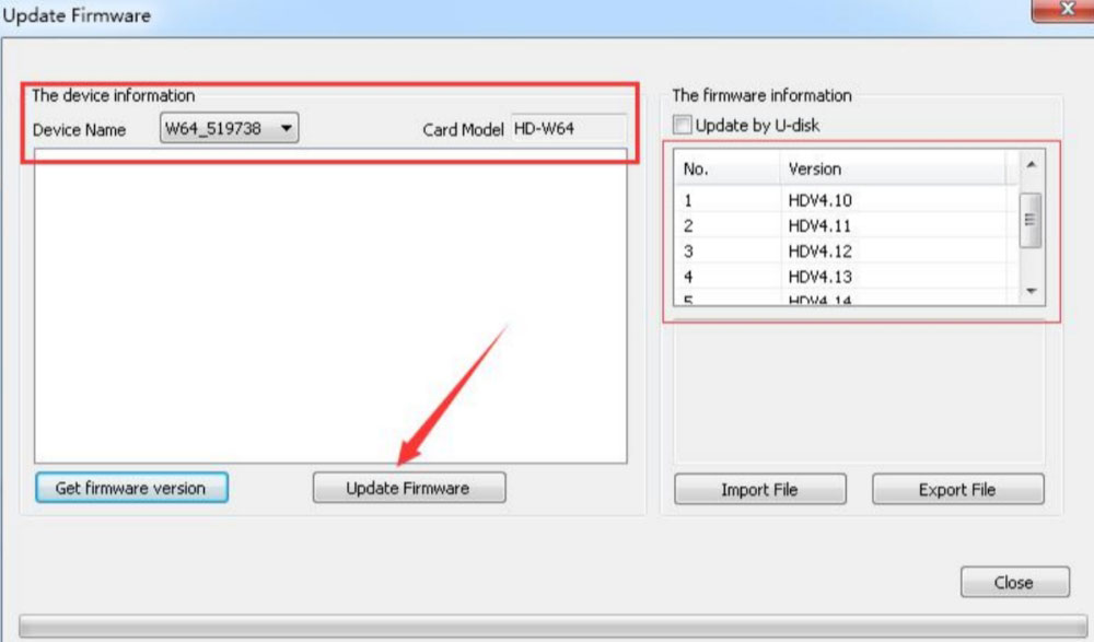 HD2018 Updated Firmware