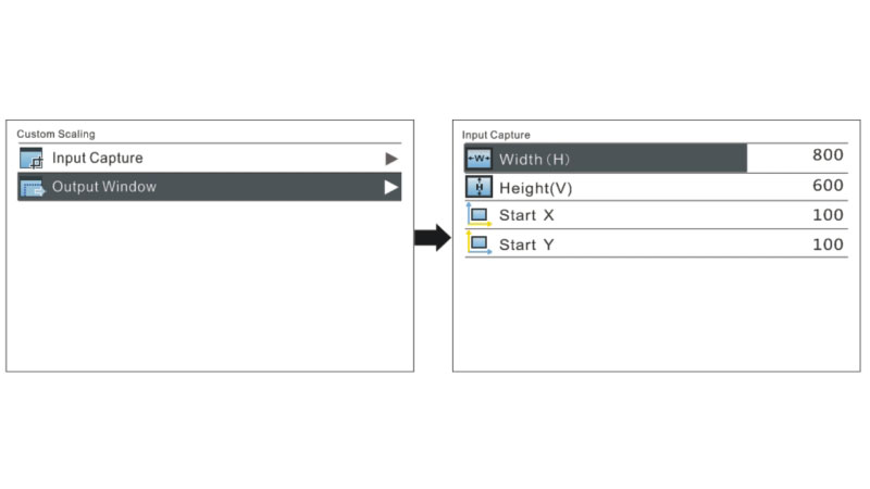 NovaPro HD Custom Scaling