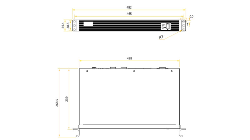 NovaStar MCTRL 700 Dimension