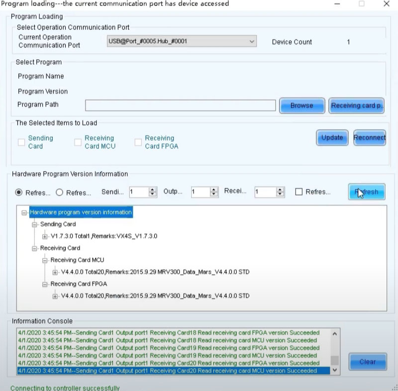 NovaStar Firmware Upgrade