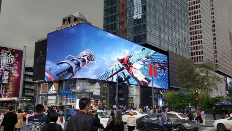 3D Outdoor Advertising LED Display Screen